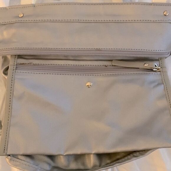 Kate Spade Barrows Street Garrí Tote – Waterproof Nylon Handbag with Bow Trim - Picture 10 of 12